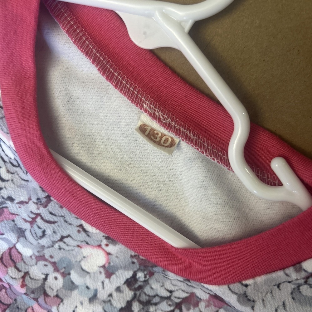 Girls Dress Long Sleeves Pink - Not Actual Sequence - Printed Sequence Size 8 - Picture 9 of 11